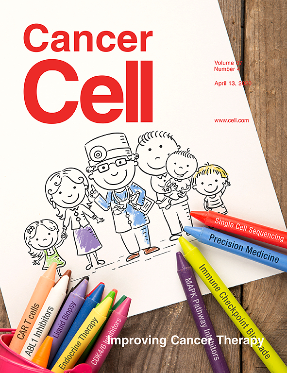 Cancer Cell cover, v37 i4 2020